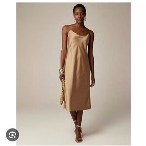 J. Crew Gweneth Slip Dress in Luster Charmeuse